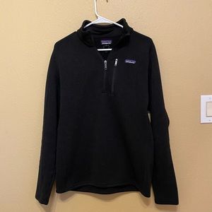 Patagonia 1/4 Zip Black jacket